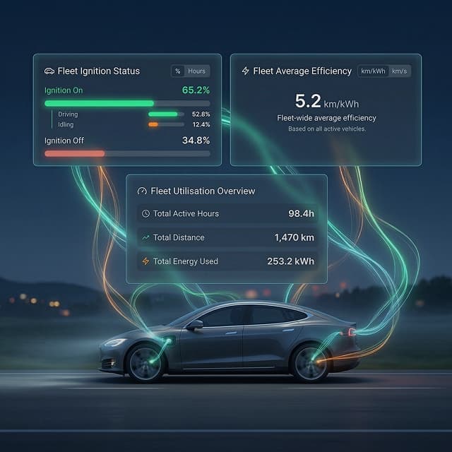 Higher fleet utilisation